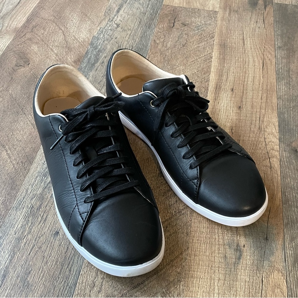 Cole Haan Womens Grand Crosscourt Lace Up Sneakers